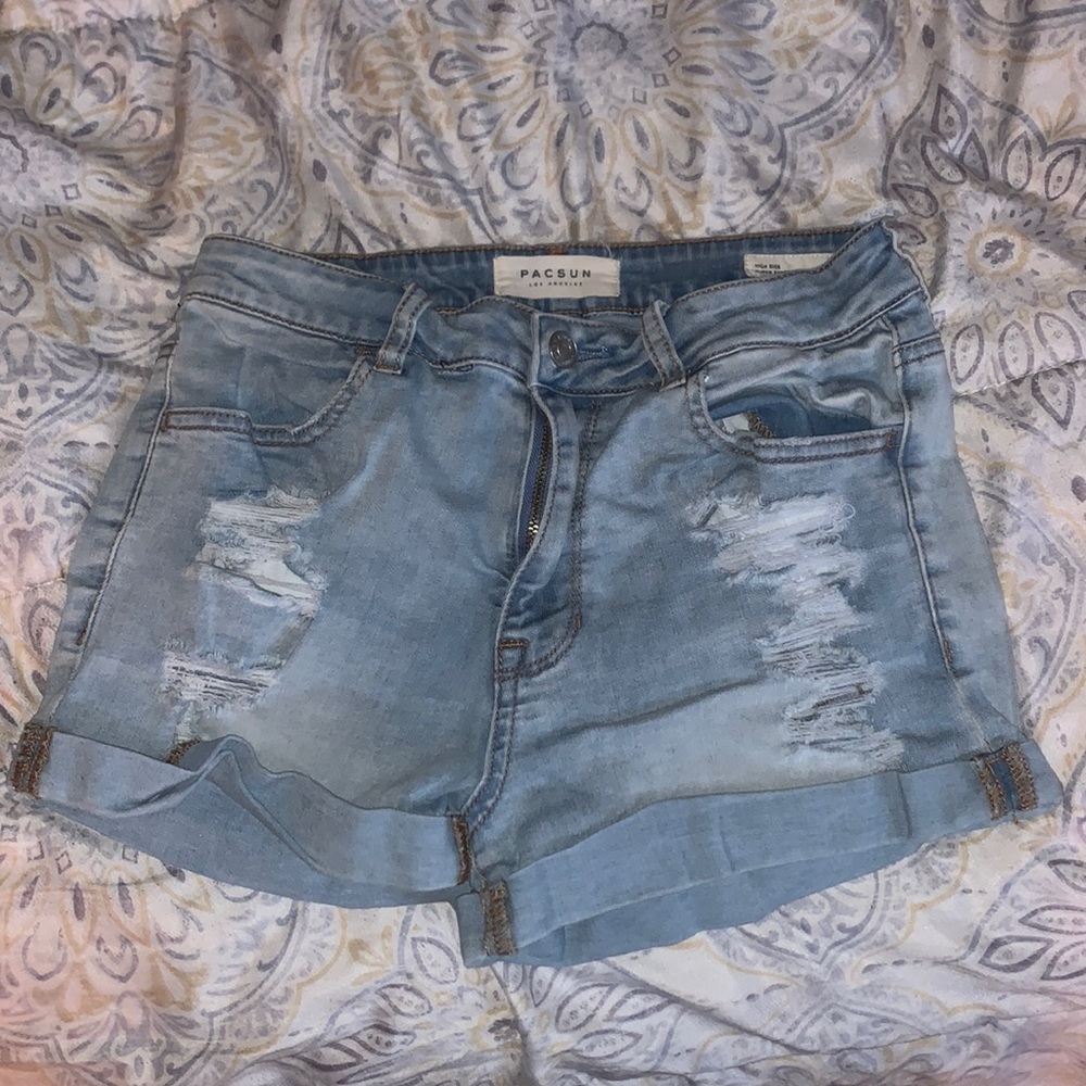 Pac Sun High Rise Shorts
